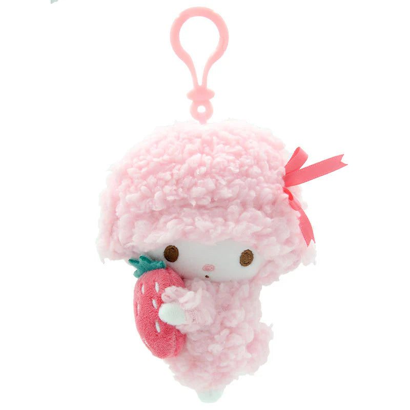 My Sweet Piano Pink Plush Keychain