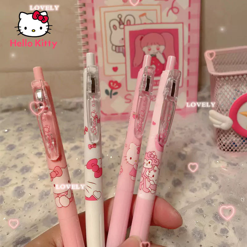 Hello Kitty Gel Pens Set (4pcs)