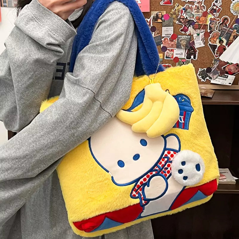 Pochacco Limited Edition Plush Tote Bag