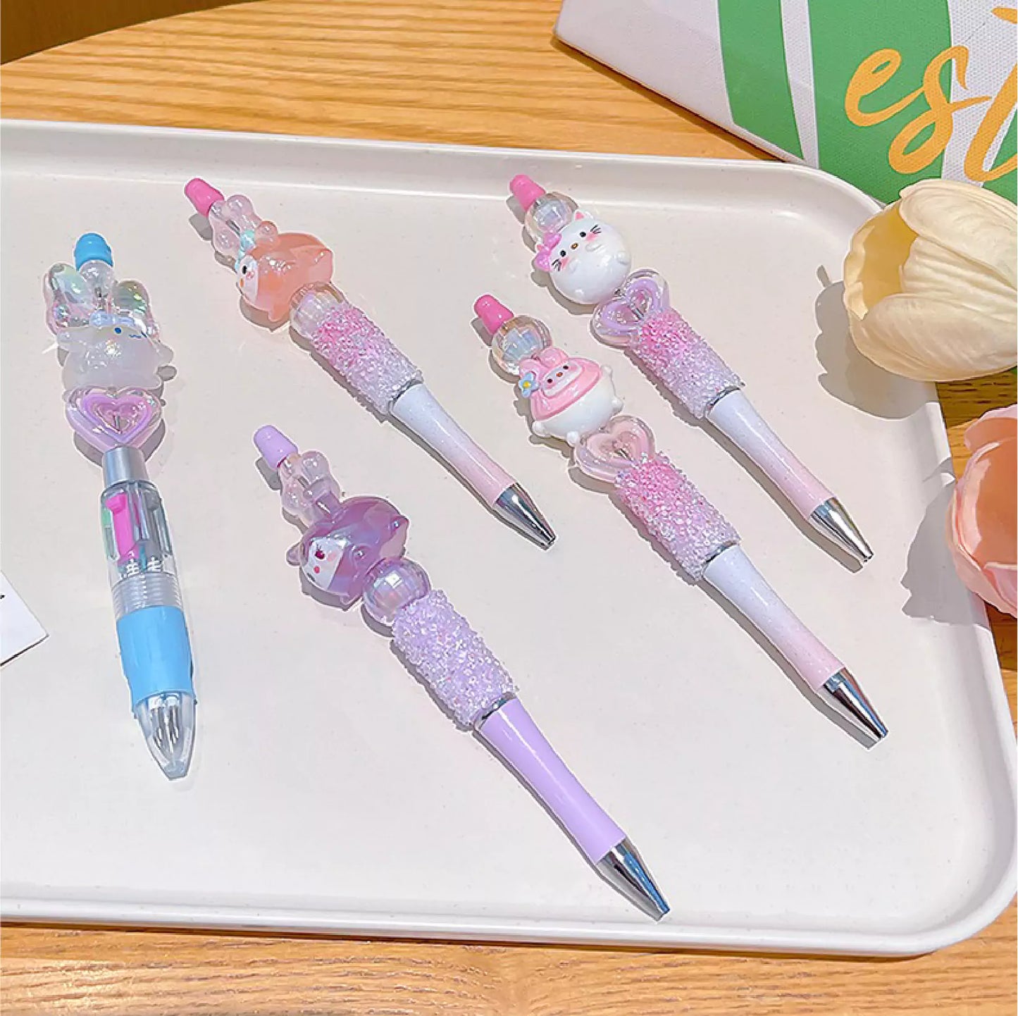 Handmade Glittering Sanrio Characters Ballpoint Pen