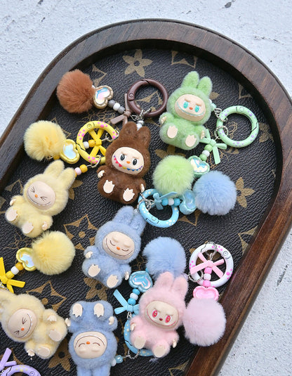 Mini Labubu Bag Charm Pendant