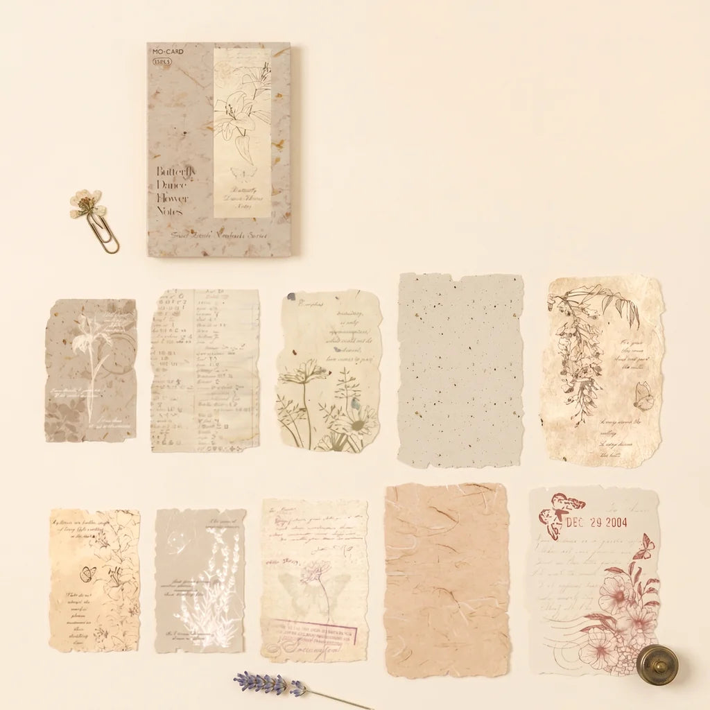 Vintage Botanical Collage Papers