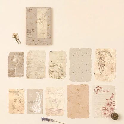 Vintage Botanical Collage Papers