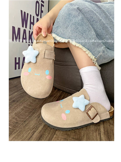 Sanrio Characters Suede Soft Footbed Clogs