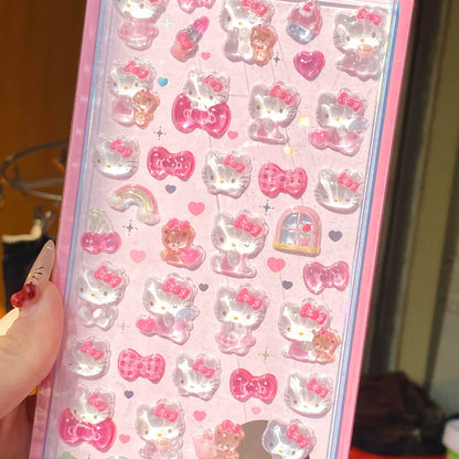 Sanrio Bonbon Drop Crystal 3D Stickers