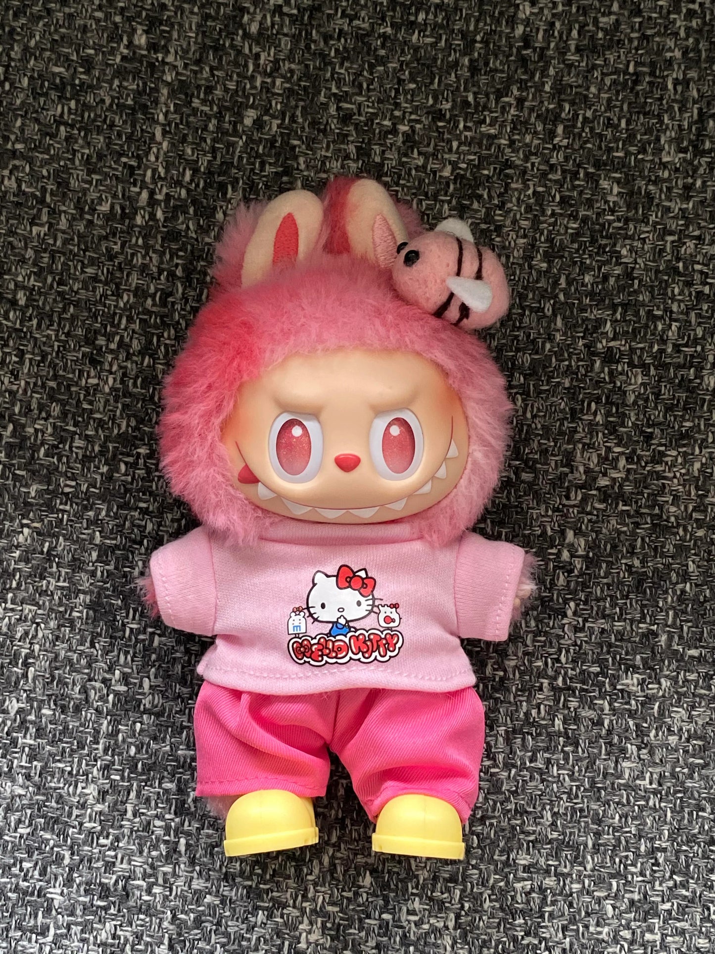 Labubu Outfit Set – Hello Kitty & ShinChan Style