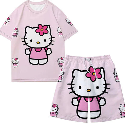 Hello Kitty Shirt+Shorts Set