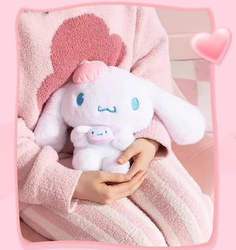 Sanrio Sitting Plush Toy with Mini Self-Hug
