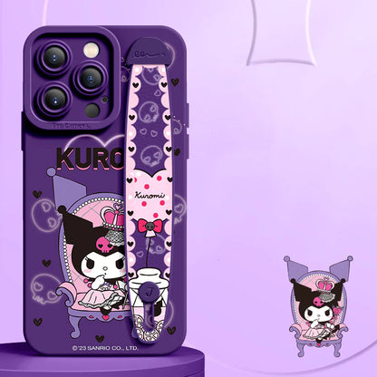 Kuromi Crowned in Lace iPhone Case