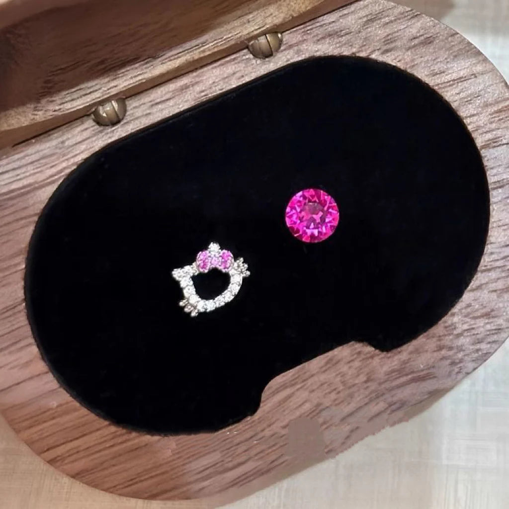 Hello Kitty Sparkle Stud Earrings