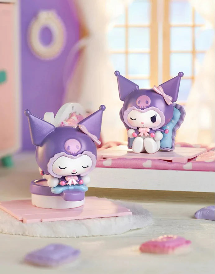 Kuromi Cozy Home Blind Box with Dust-Proof Acrylic Case