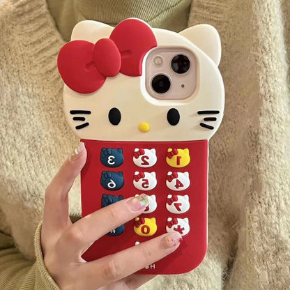 Hello Kitty Cellphone-Shaped Phone Case