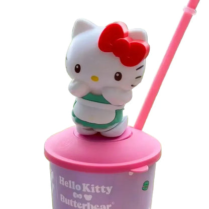 Hello Kitty x Butterbear Straw Cup