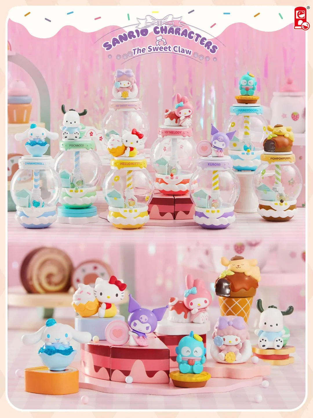 Sanrio Sweet Afternoon Tea Series Claw Blind Box