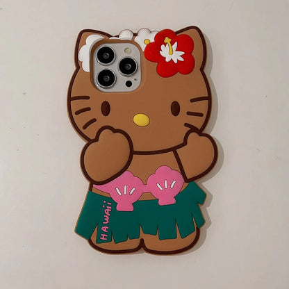 Hello Kitty Hawaii iPhone Case