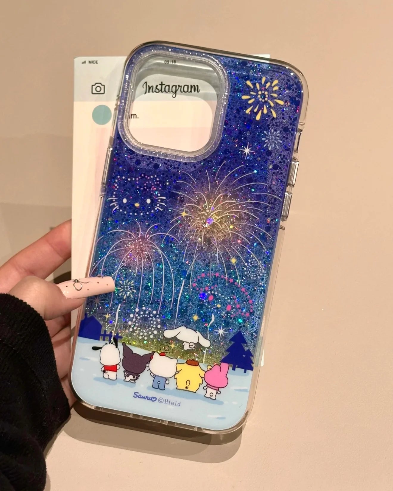 Sanrio Fireworks Night Phone Case