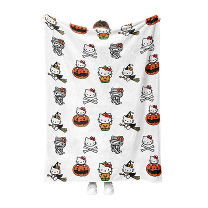 Hello Kitty Halloween Blanket