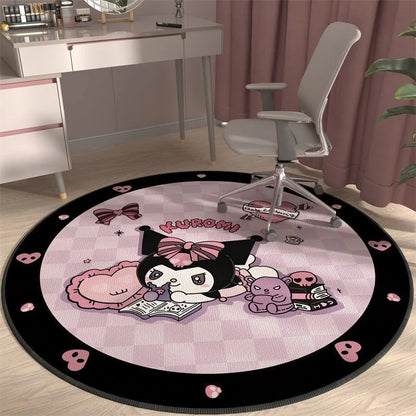 Kuromi Charm Floor Mat