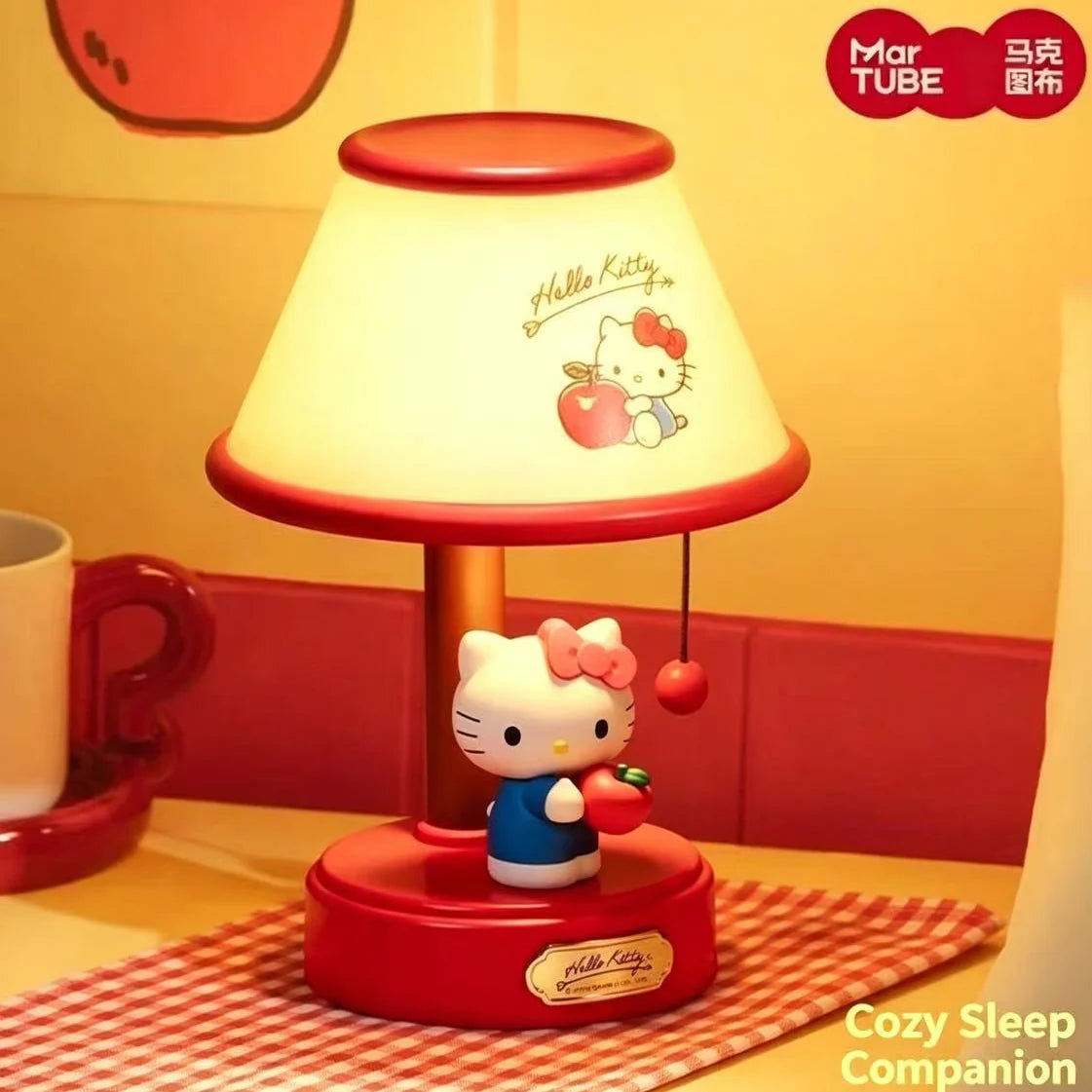 Hello Kitty Lucky Apple Table Lamp