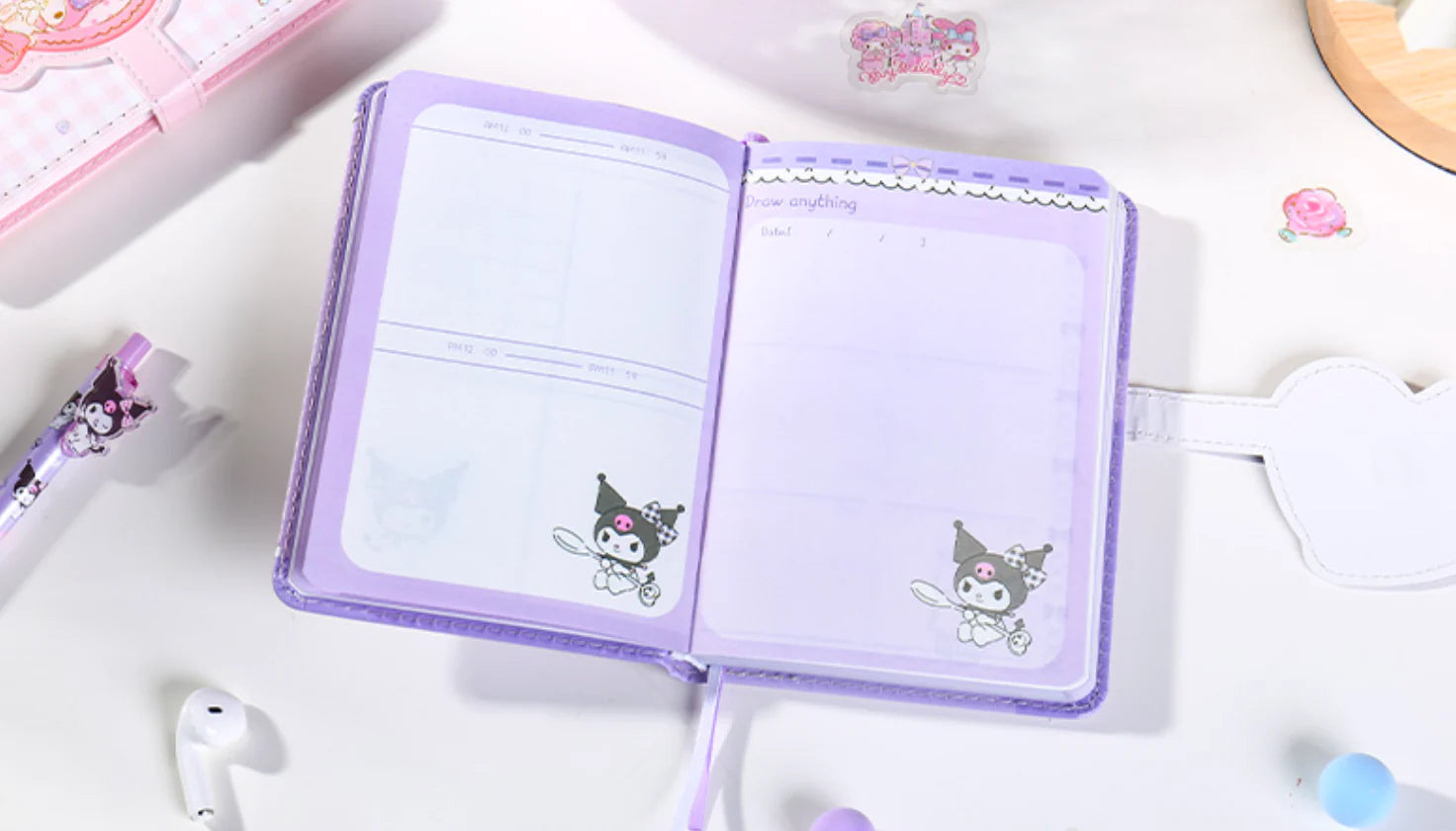 Sanrio Notebook with Magnetic Clasp Closure – In Kawaii Shop