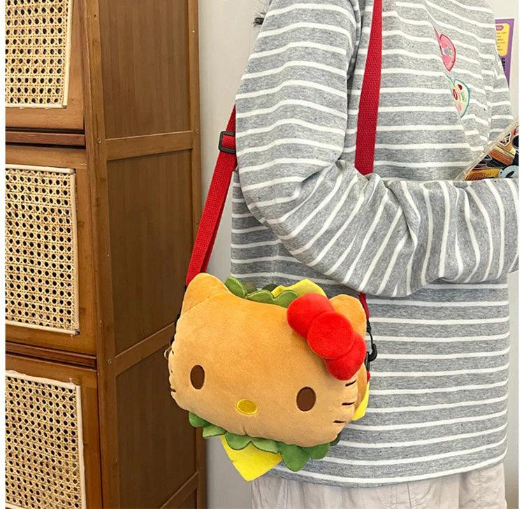 Hello Kitty Burger Shoulder Bag – In Kawaii Shop - Main Image