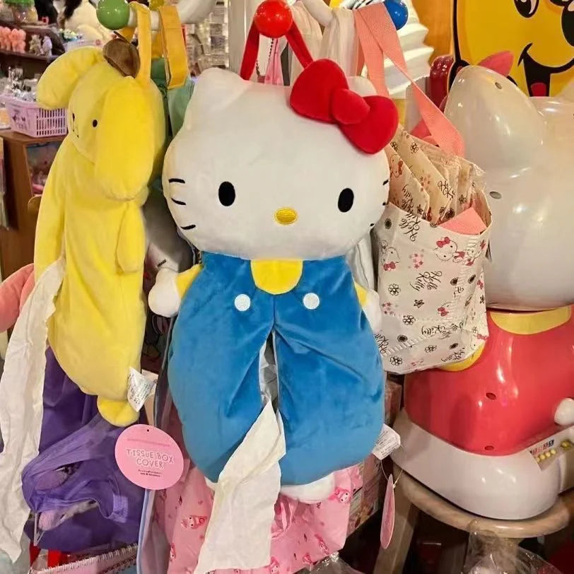 Hello Kitty Plush Tissue Holder