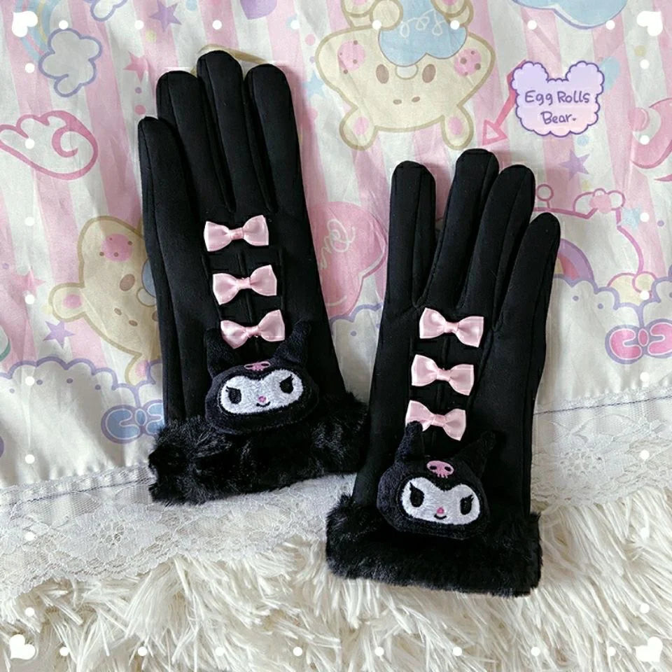 Sanrio Leatherette Touchscreen Gloves