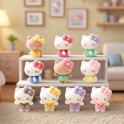 Hello Kitty 3D Decorative Figurine 10 Pic Set