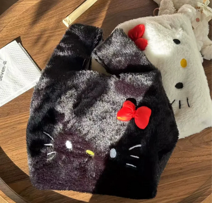 HelloKitty Face Fuzzy Bag