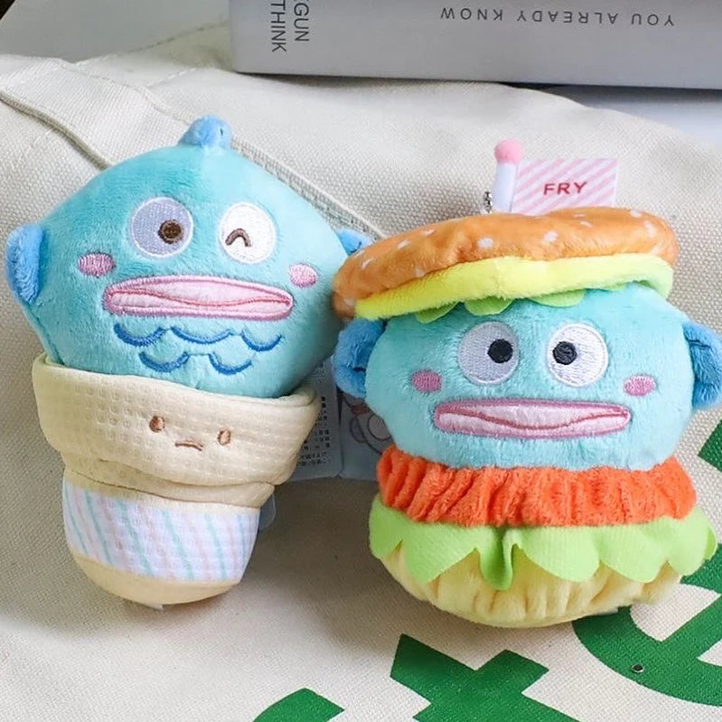 Hangyodon Burger & Ice Cream Plush Charm