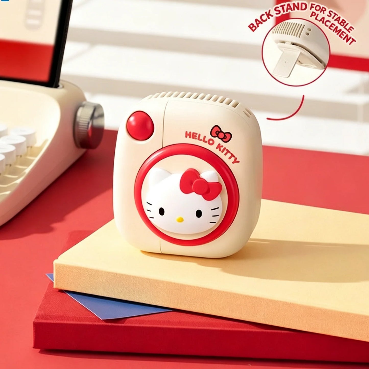 Sanrio Camera-Shaped Neck Fan