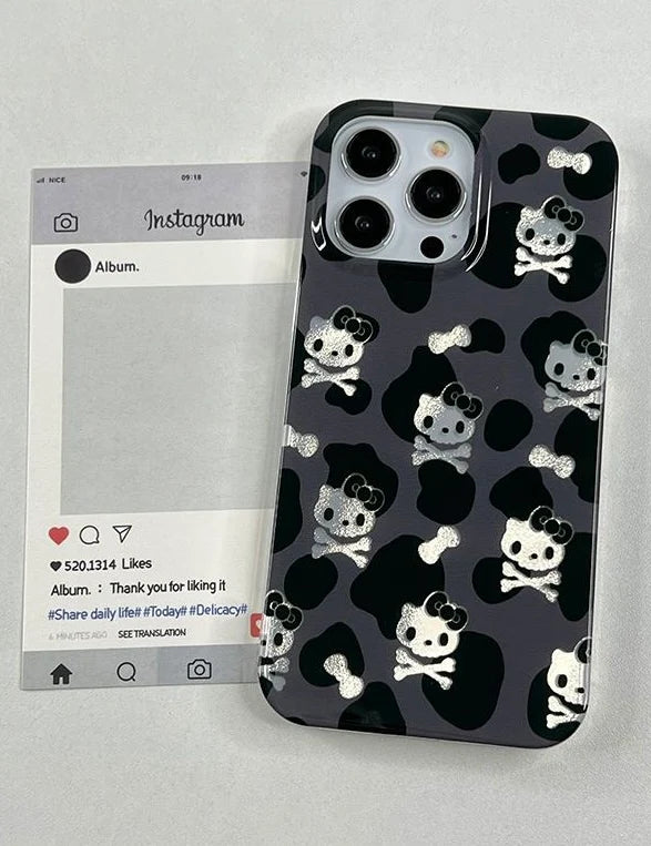 HelloKitty Skull Face Phone Case