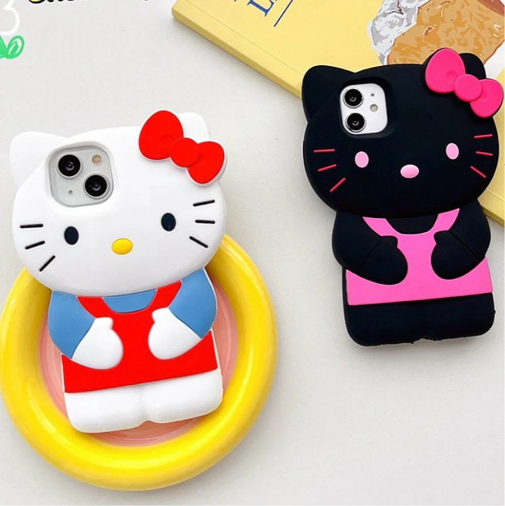 HelloKitty Kawaii Silicone Phone Case