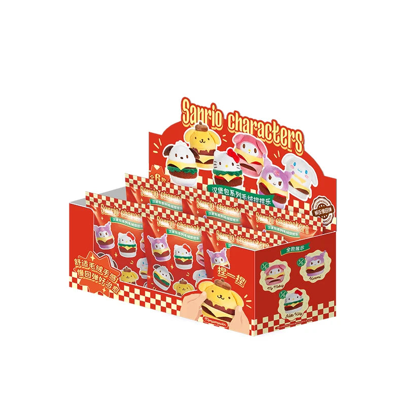 Sanrio Hamburger Plush Squeeze Toy Blind Bag