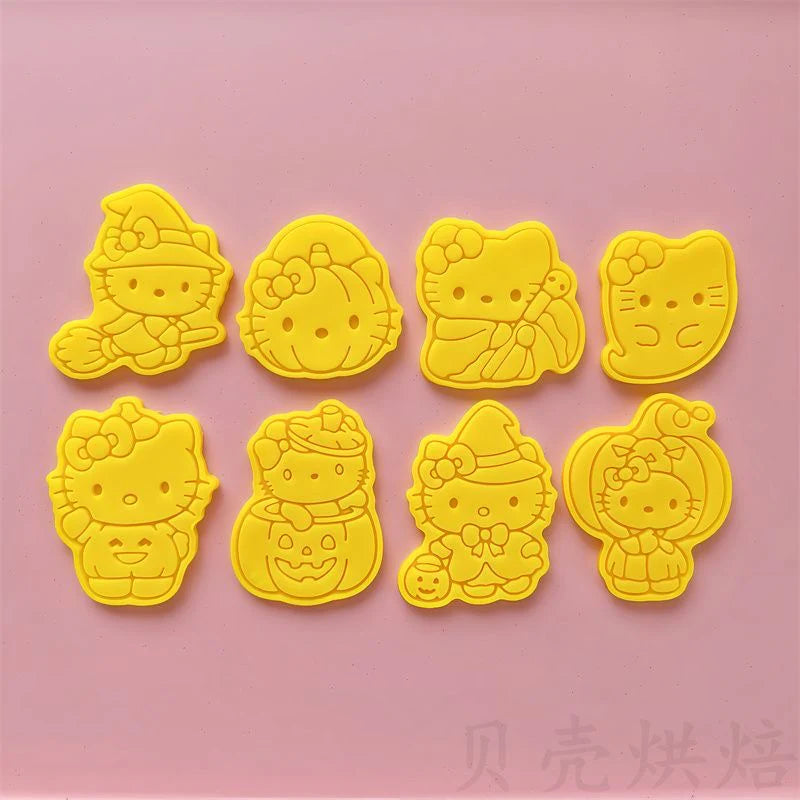 Hello Kitty Halloween 3D Biscuit Mould