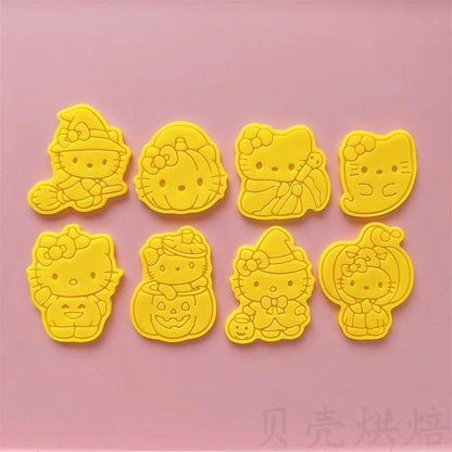 Hello Kitty Halloween 3D Biscuit Mould