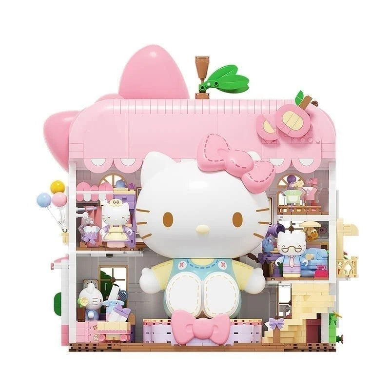 Hello Kitty Sweet Family Manor Building Blocks – In Kawaii Shop