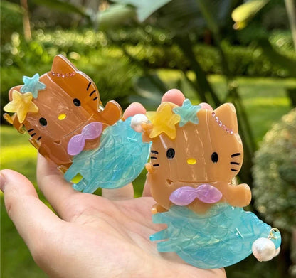 Hello Kitty Mermaid Hair Claw