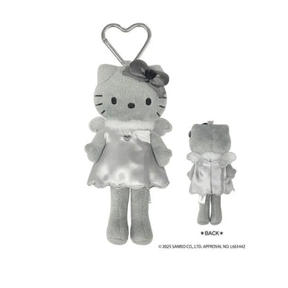 Hello Kitty Dark Angel Plushie Keychain