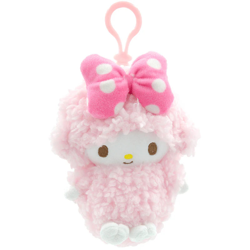 My Sweet Piano Pink Plush Keychain