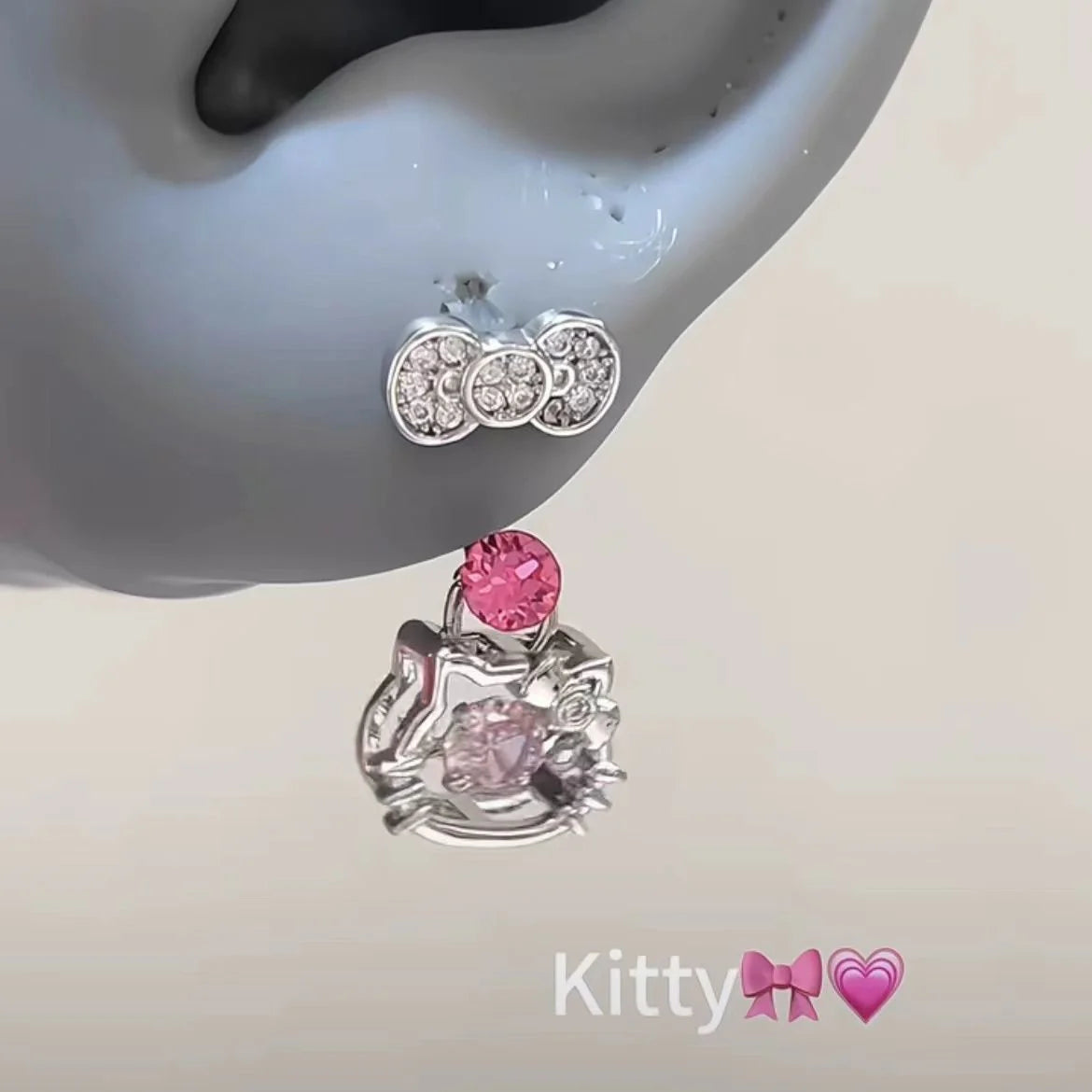 HelloKitty Starry-Eyed Dangle Earrings