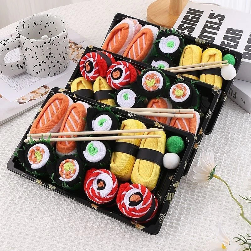 Crative Sushi Socks Box