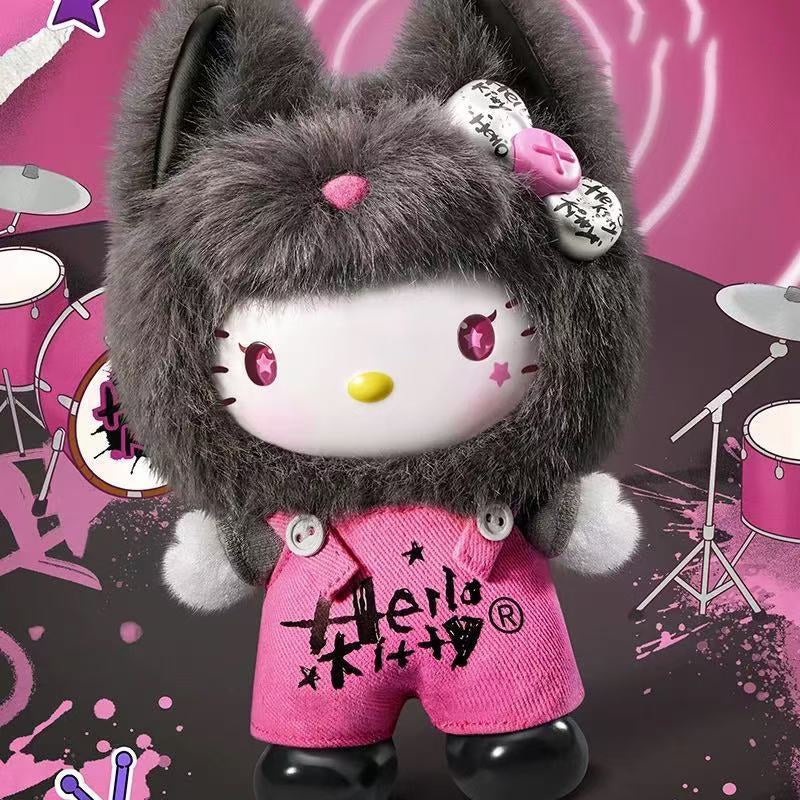 Hello Kitty Graffiti Fuzzy Plush Doll