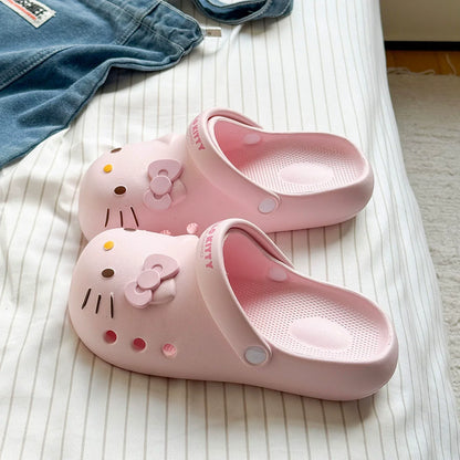 Hello Kitty 3D Bow Comfort Clogs