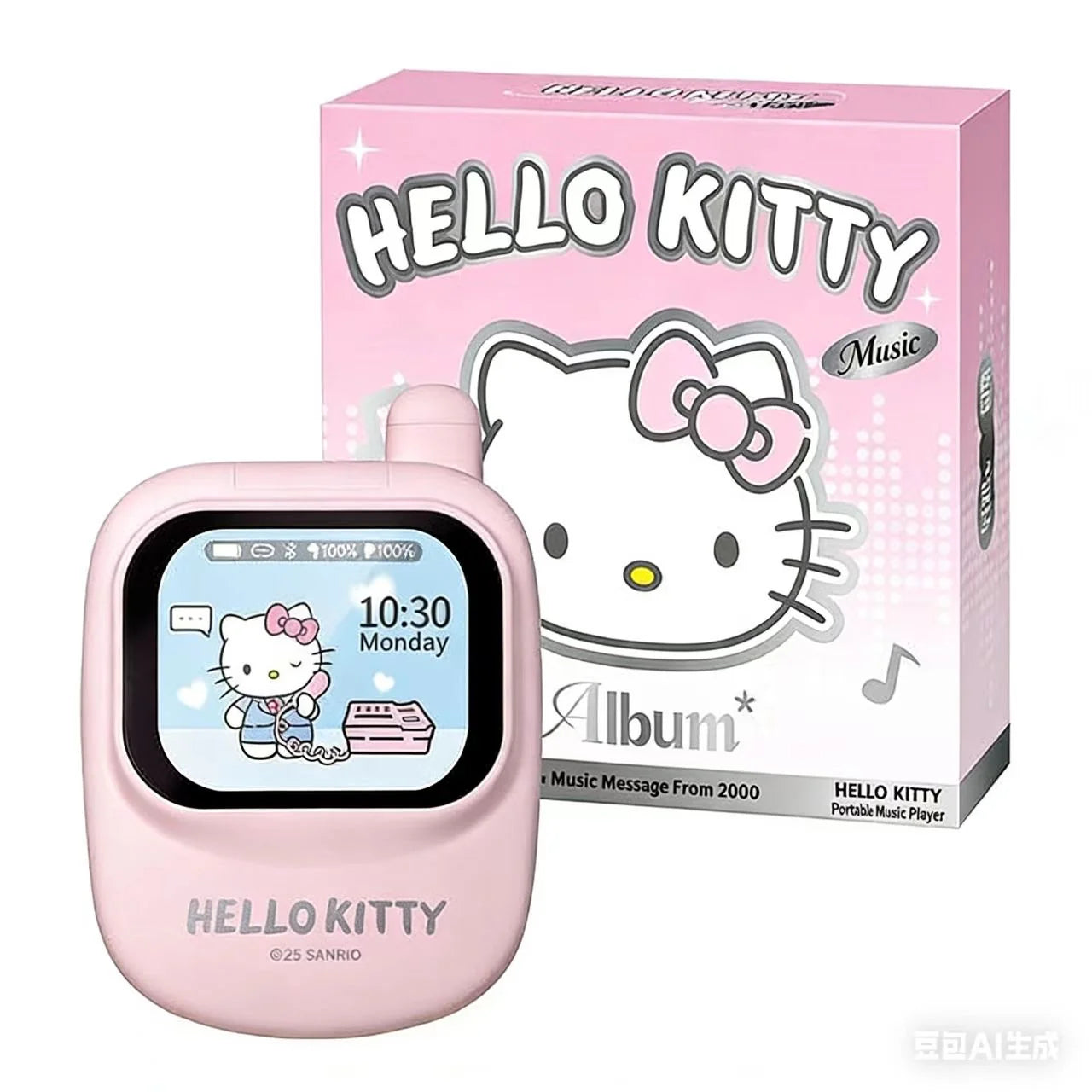 Hello Kitty Smart Screen Bluetooth Earphones Gift Set