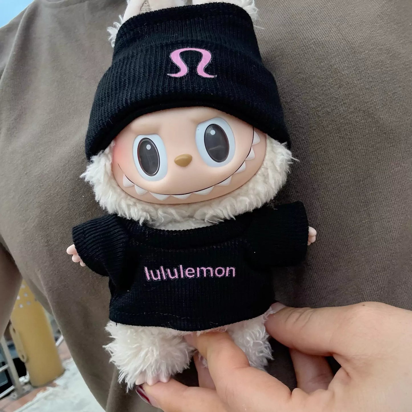 Lulu Lemon Outfit Set for Labubu