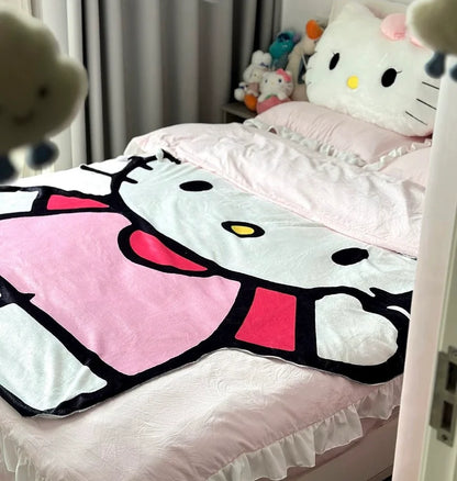 Hello Kitty Figure Blanket