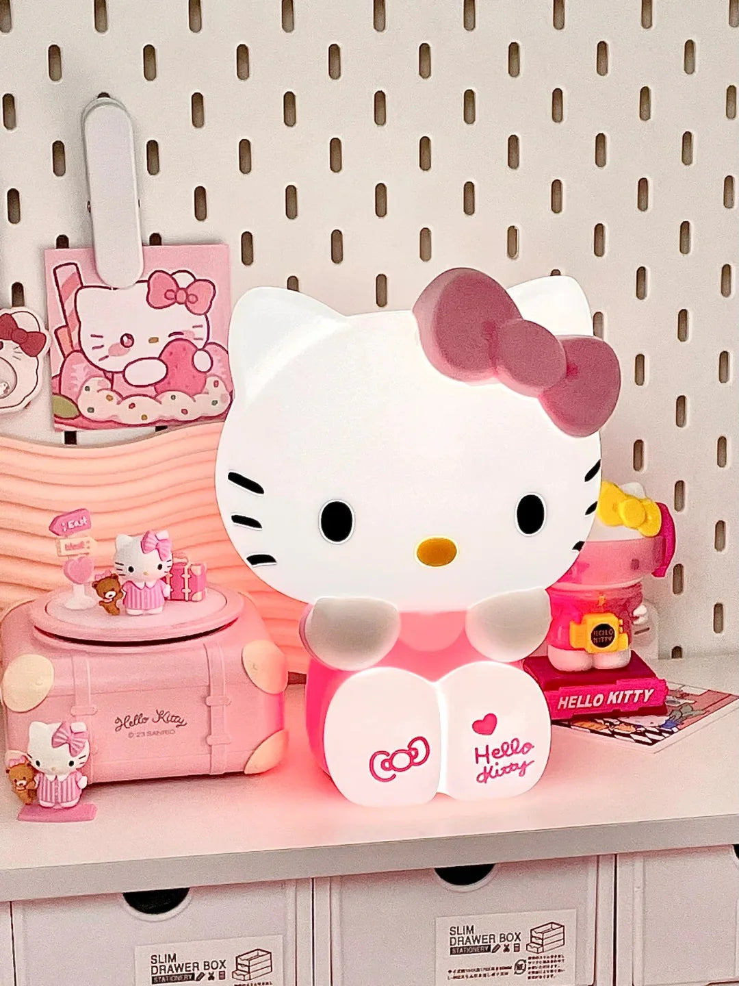 Hello Kitty Touch-Control Silicone Lamp