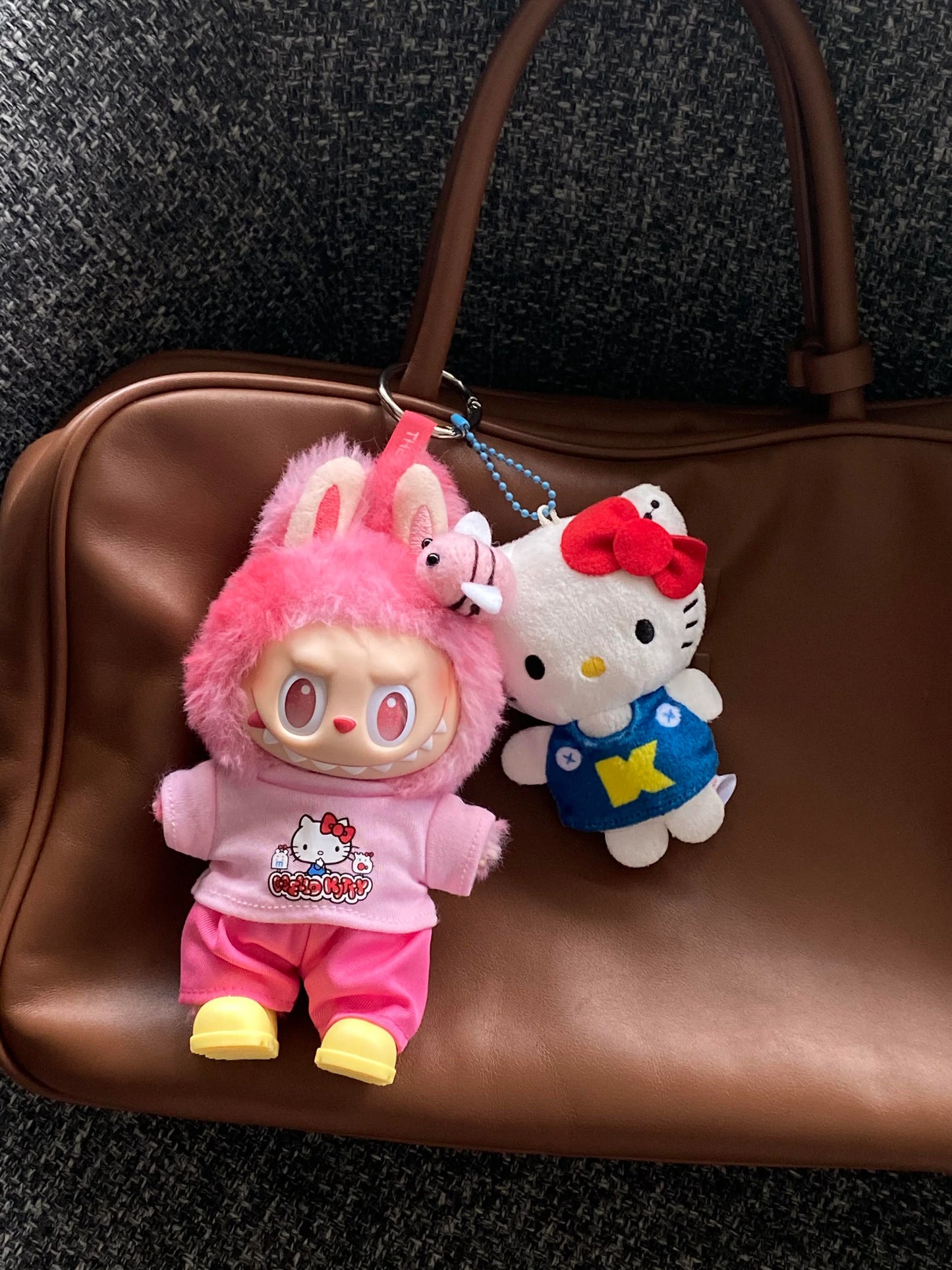 Labubu Outfit Set – Hello Kitty & ShinChan Style