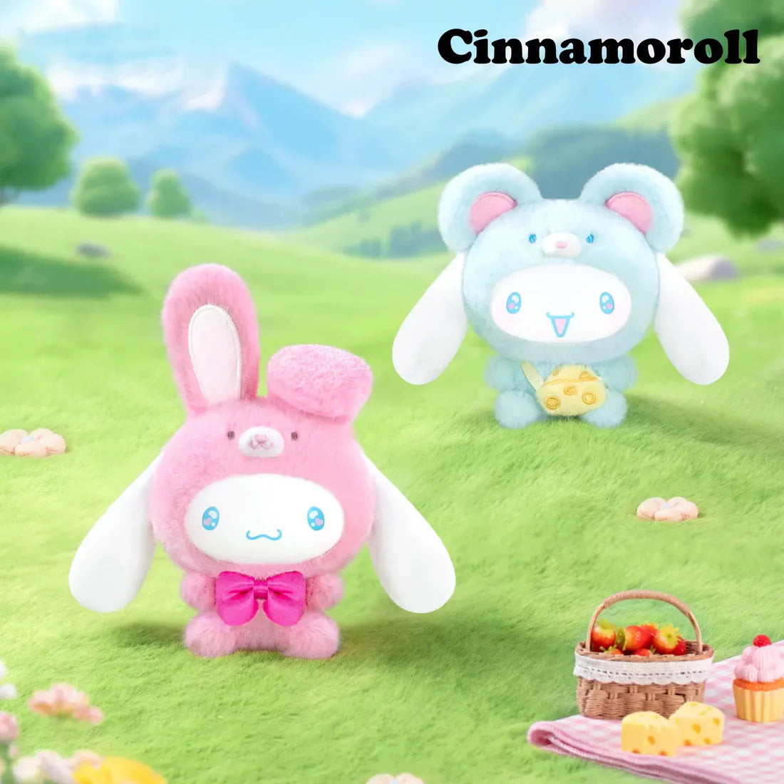 Cinnamoroll Animal Costume Plush Keychain Blind Box